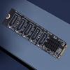 M.2 MKEY PCI-E Riser Card 5/6 Port Expansion Card M.2 To SATA 3.0 Adapter Card 6Gpbs SATA3.0 Adapter Support PM Function