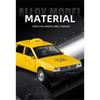 1/32 Volkswagen Santana Такси Металлическая Литая Модель Автомобиля Домашний Декор Коллекционные Предметы Миниатюрный Высокодетализированный Транспорт Праздничный Подарок