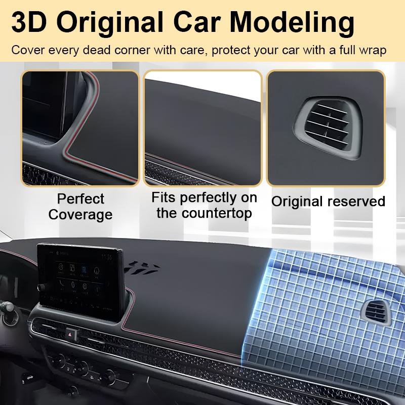 Car Dashboard Mat For Fiat 500 312 2007~2024 2008 2009 2012 2013 2015 2016 2018    Cover Dash Protective Accessories