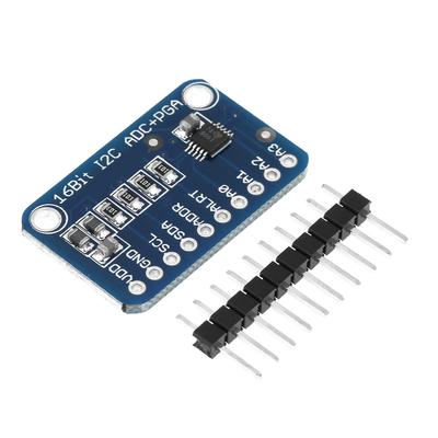 1 шт. 16-битная плата разработки АЦП I2C, модуль аналого-цифрового преобразователя