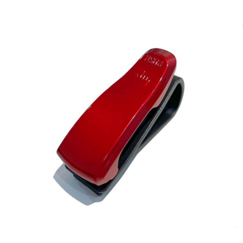 Multifunctional Car Sun Visor Glasses Clip Holder Sunglasses Clip Card Ticket Holder Pen Case Box Universal Accessories