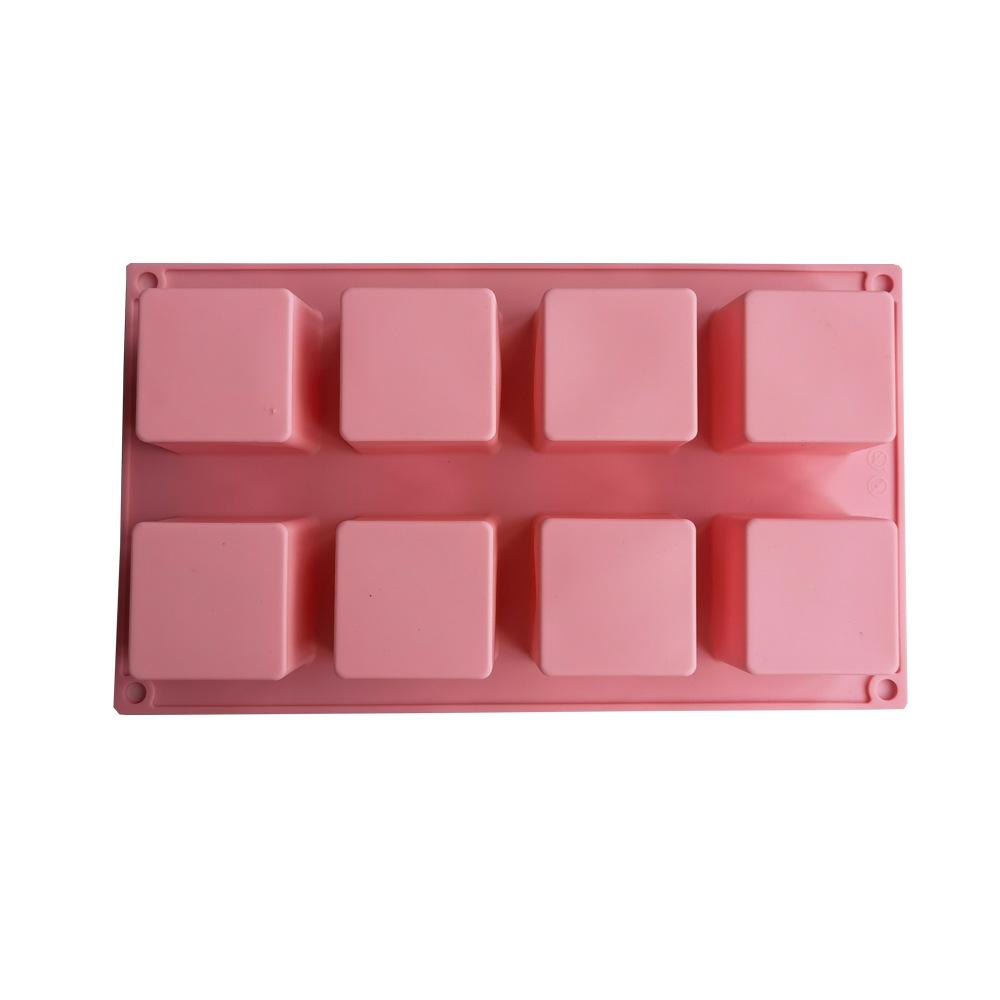 6 Holes Round Silicone Mold Cake Pastry Baking Molds Jelly Pudding Soap Form Ice Cake Decoration Tool Disc Bread Biscuit Mould