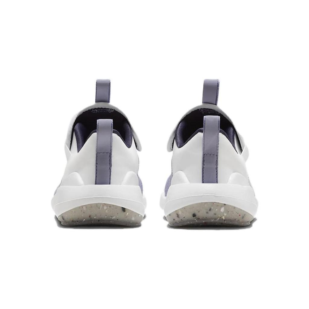 Nike Серия E 1,0 л.с. Противоскользящие, Защита от ударов, Низкие, Детские Беговые Кроссовки Белый Фиолетовый Детские DV4251-500