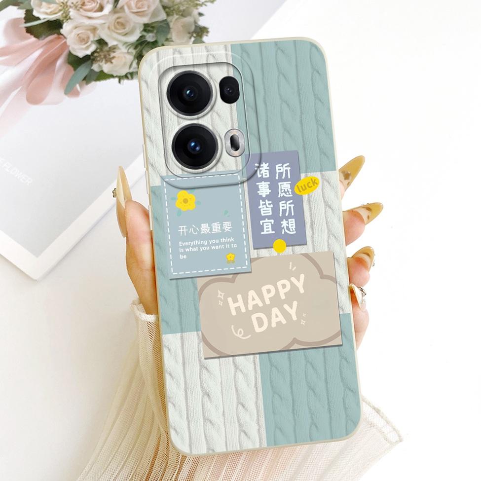 Чехол для Oppo Reno 13 Pro Силиконовый Роскошный Модный Крутой Кавайный Милый Расписной Чехол для Oppo Reno13 Pro CPH2697 PKK110 Корпус