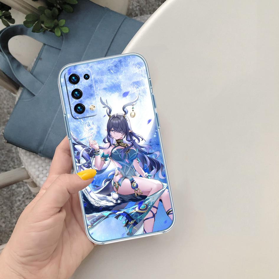 LO48 Genshin Impact Фурина Этер Чехол для LG K22 K30 K40 K40S K41 K42 K50 K50S K51 K51S K52 K61 K62 K71 K92 Q60 Q61 V40 V50 V60