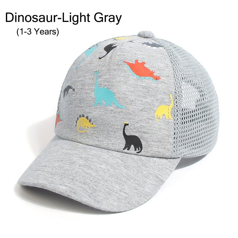 Dinosaur Printed Toddler Baseball Hat Sun Hat Baby Cap Boys Girls