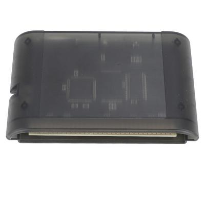 Прозрачный картридж 3000 в 1 с памятью 8 ГБ для игр Mega Drive, Genesis, Master System и 32X (черный)