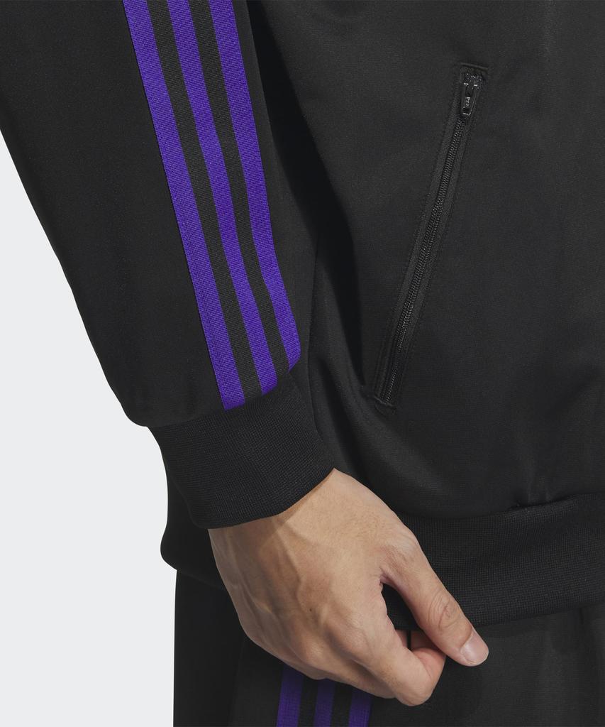 Adidas Bb Track Top - Black:Purple / Iz4923