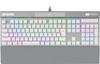 CORSAIR USB K70 RGB PRO WHITE White Gaming Keyboard 2022 Model Adopts Our Own OPX Axis Supports 8000HZ Polling Rate With Removable Palm Rest