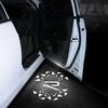 SVLHP1 2Pcs LED Car Door Welcome Light Logo for VOLKSWAGEN VW R Line Golf Tiguan POLO BORA Passat Jetta Touareg Courtesy Projector Lamp