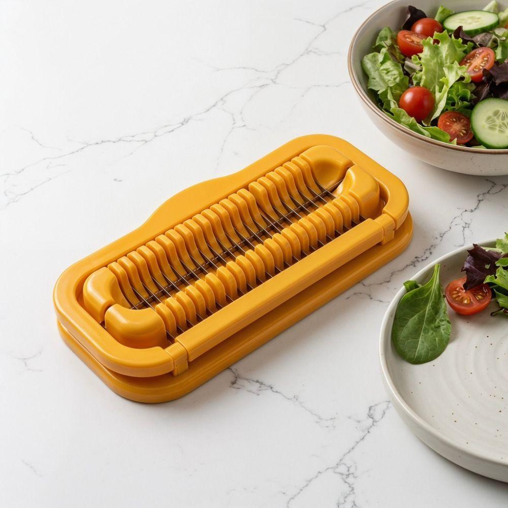 Efficient Banana Slicer Stainless Steel Sausage Cutter Practical Ham Slicer Barbecue