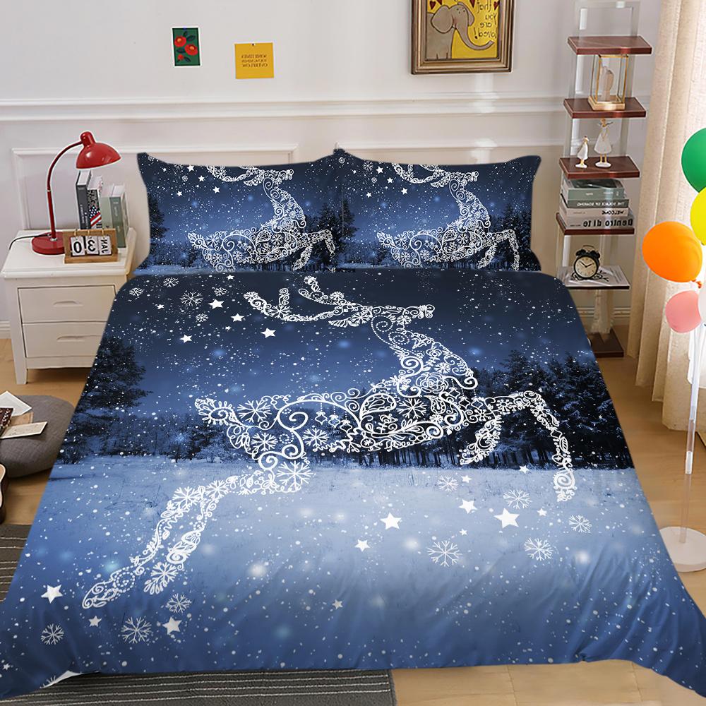 Лидер продаж, комплект пододеяльников с оленем, крутое домашнее постельное белье, домашние животные, картина, постельное белье, костюм для мужчин и мальчиков, роскошные покрывала, модные комплекты постельного белья