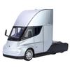 1/32 Tesla Trailer Литая модель игрушечного автомобиля для детей, коллекция для мальчиков