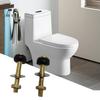 Heavy Duty Split Toilet Tank Fastener Set with Rustproof Secure Sealing Gasket Toilet Tank Mounting for Split Toilet Use