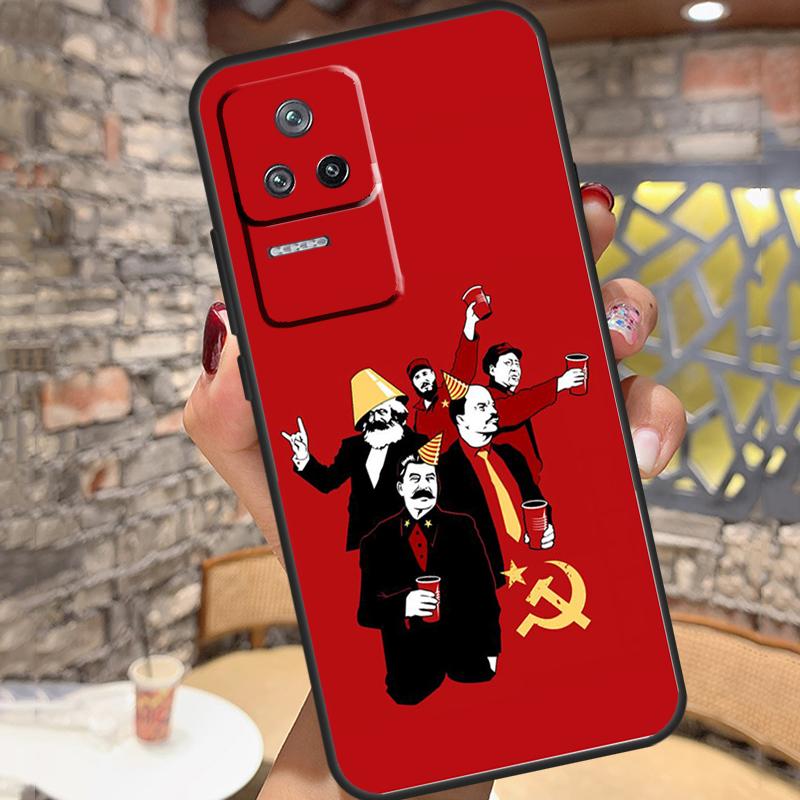 Сталинский Советский Чехол Для Xiaomi 13 14 15 Ultra 11T 12T 13T 14T Pro POCO X7 Pro X3 X5 X6 M6 F5 F6 Pro