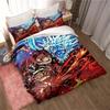 Убийца демонов, подарок из аниме-мультфильма King Twin Double Детский комплект постельного белья из микрофибры или полиэстера Пододеяльник Покрывало с
