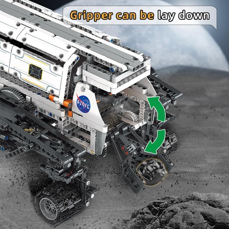 MOULD KING 21014 Технические строительные блоки приложение RC моторизованный Star Explorer автомобиль в сборе кирпичи игрушки для детей рождественские подарки