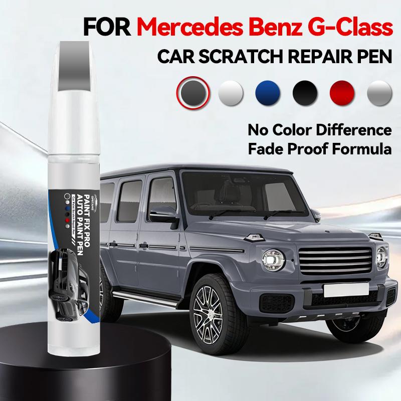 For Mercedes Benz G-Class 1990-2026 Paint Repair Pen Touch Up Scratch Remover Auto Accessories Black White Silver Gray Blue Red