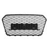 Передняя воздухозаборная решетка Hex Mesh Grille Full Black Refit для RS6 Style Подходит для A6S6 C7 2016-2018