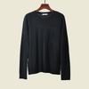 Fashion Style Minimalist Long Sleeve round Neck Knitting Bottoming Shirt Foreign Trade Original Order Pullover Keep Warm Tops