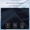 Мужская летняя футболка MONTAGUT с V-образным вырезом, смешанный шелк, короткий рукав
