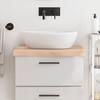 VidaXL Bathroom Countertop 60x50x6 Cm Solid Untreated Wood 3156013