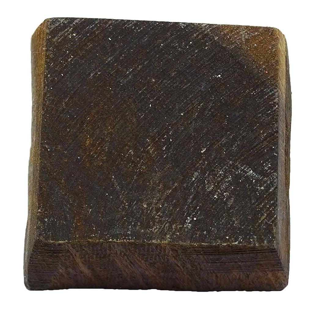 Печатный блок ручной работы Коричневый деревянный текстильный штамп Цветочный блокпринт