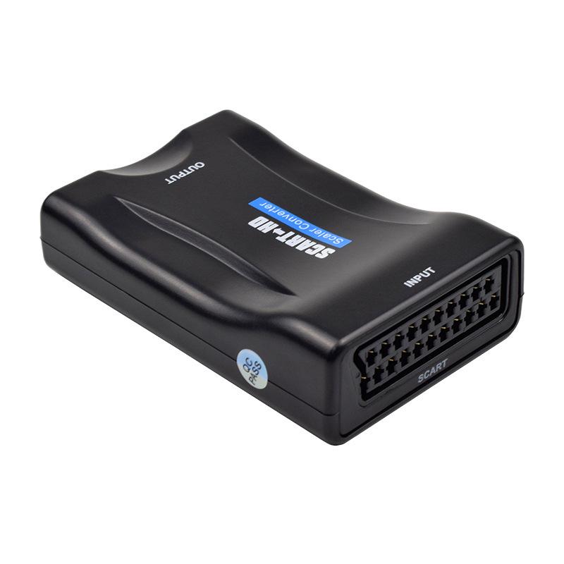 Конвертер SCART в HDMI: Аналогово-HD USB-адаптер