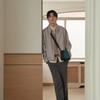Pleatsmama Mini Messenger Bag Teal Blue