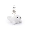 Apricot Lamb Cute Seal Pup Soft Keychain Plush Toy, Perfect for Boys and Girls, Fits Kids Backpacks and Purses, 13cm