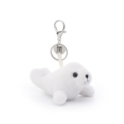 Apricot Lamb Милый детеныш тюленя Мягкий брелок Плюшевая игрушка, Идеально подходит для мальчиков и девочек, Подходит для детских рюкзаков и сумок, 13 см