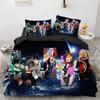 3D Anime My Hero Academy Printed Bed Set Duvet Cover Pillowcase Bedding Set Bed Linen Sheet Quilt Cover Full Queen King Size