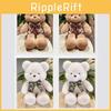 Teddy Brown Large Bear Plush Toys Short Cute Cartoon Kids Collectors Gift Doll