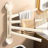 Настенный держатель для полотенец на присоске Вращающийся подвесной держатель для полотенец Ванная комната Полотенцедержатель Гостиная