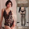 Sexy open lingerie lace temptation hollow low cut hot bed free uniform suit nightclub