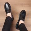 Модная мужская кожаная обувь, повседневные офисные кроссовки, zapatos hombre, повседневные лоферы, удобные мягкие прогулочные туфли, мужские лоферы