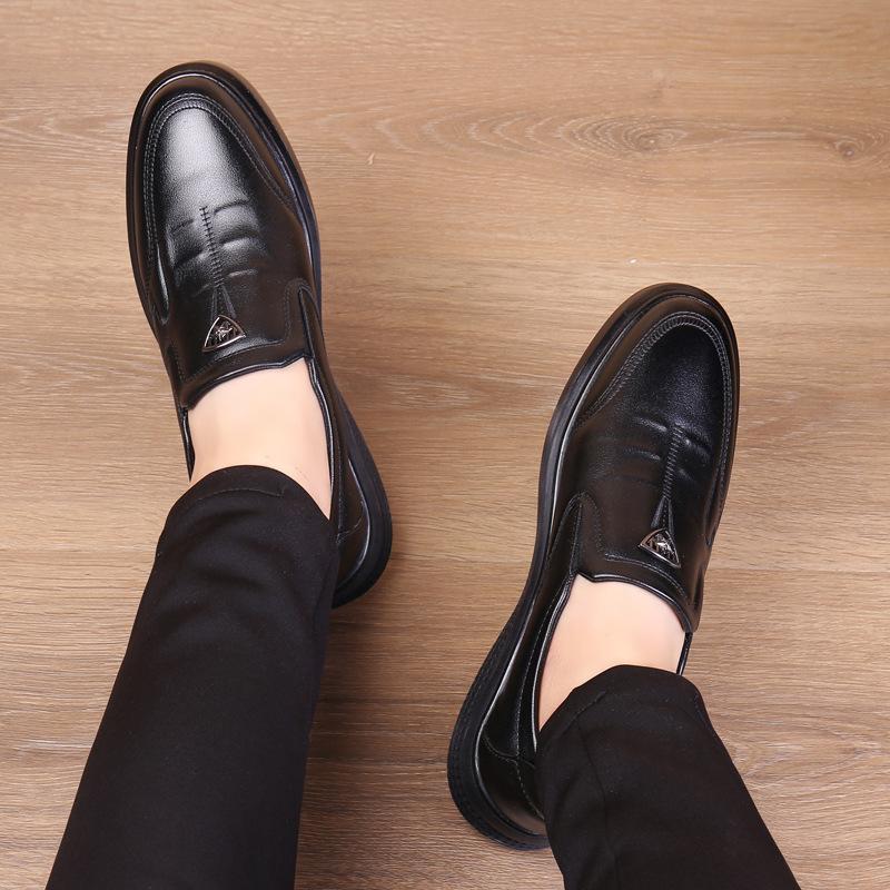Модная мужская кожаная обувь, повседневные офисные кроссовки, zapatos hombre, повседневные лоферы, удобные мягкие прогулочные туфли, мужские лоферы