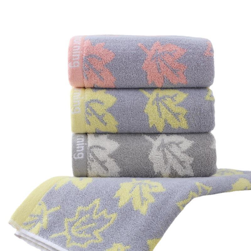 Утолщенное полотенце из хлопка для ванной с высокой степенью впитываемости воды и мягкостью, подходит для взрослых мужчин и женщин в качестве полотенец для лица.