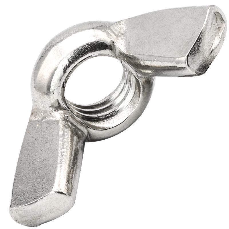 Гайка-барашек из нержавеющей стали 201/304 с затяжкой вручную M3/M4/M6