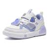 Anta Comfortable Versatile Wear-Resistant Breathable Low-Top Kids Skate Shoes Kids Sneakers White Purple 322439930-4