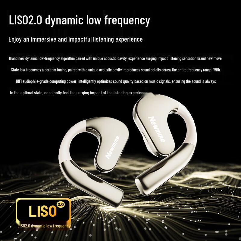 Newman Q12 Bluetooth-наушники для спорта с костной проводимостью и открытым дизайном