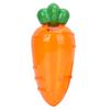 12 шт. Мультяшная коробка для конфет в форме морковки Свадебный подарок на детский праздник (Прозрачный оранжевый)