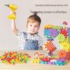 Children's Electric Gear Building Blocks Set - Large Pieces for DIY Assembly