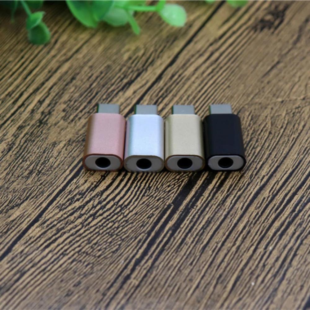 Speaker Mobile Connector Audio Converter Type C Headphone Connector Headphone Adapter 3.5mm Jack