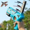 Children's Toy Ejection Aircraft Shooting Game Outdoor Parent-child Sports Boy Gift Set