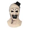 Movie Terrifier Black Hat Joker Mask For Halloween Cosplay Costume Accessory