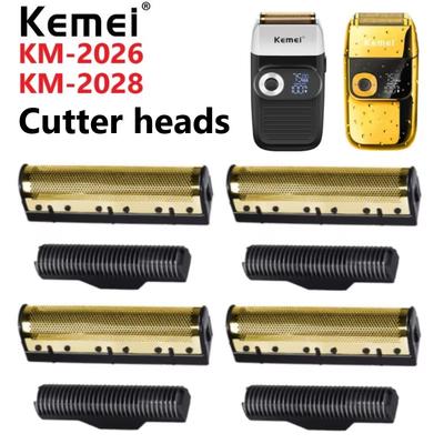 Kemei Оригинальные Лезвия Электробритвы Золотая Фольга Сетка Ножа и Режущая Головка Подходят для KM-2026 KM-2028 Плавающей Бритвы