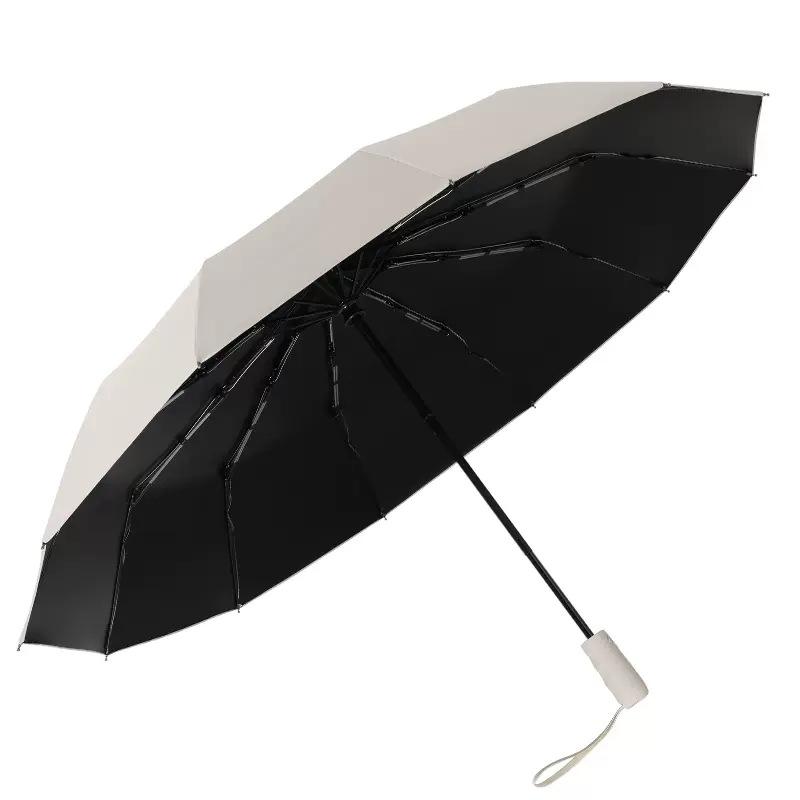 Полный зонт, непогода и дождь, усиленный, ветроустойчивый, прочный, солнцезащитный, солнцезащитный, с защитой от ультрафиолета, складной зонт от солнца