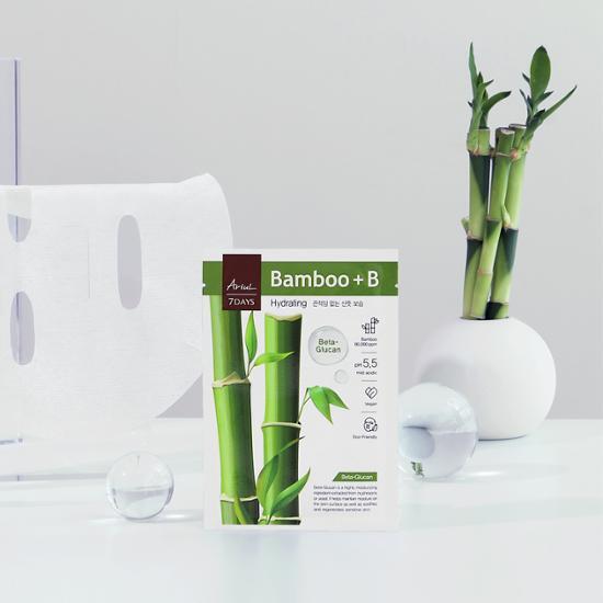 [Vegan Certified] Arial Seven Days Mask Bamboo B 1 sheet,Korean Mask Pack
