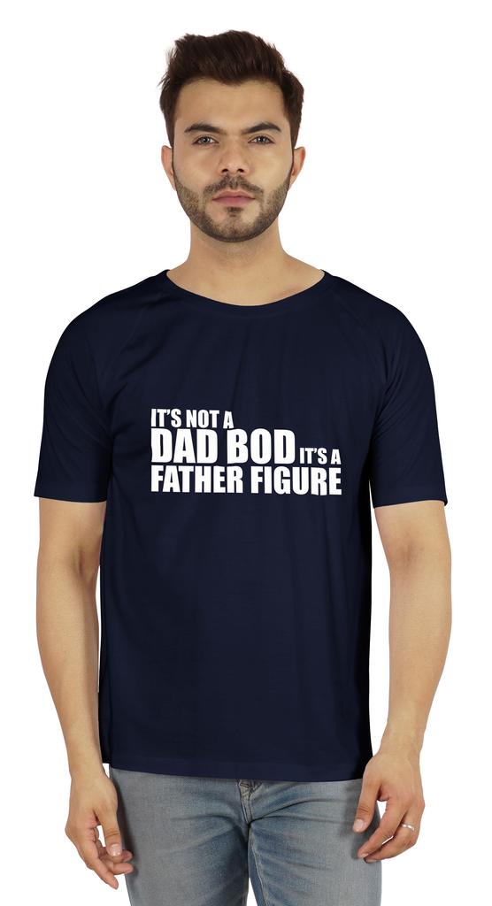 Inkmeso Graphic   It  S Not A Dad Bod It  S A Father Figure   Tshirt For Daddy Raglan Sleeves Jersey